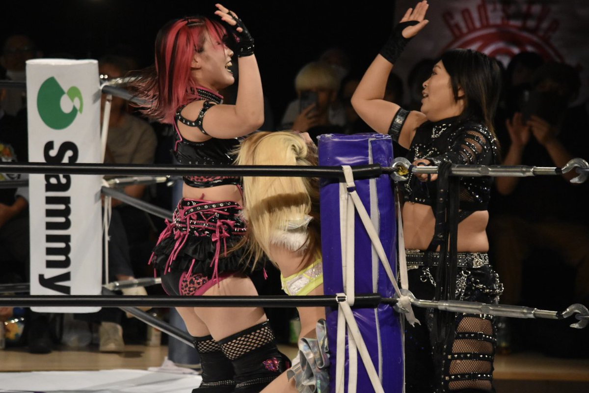 zs_ibd's tweet photo. 2026.10.2 栄大会 Day1

New Sisters👿

#吏南 #小波 #STARDOM https://t.co/N65s2NpJGG