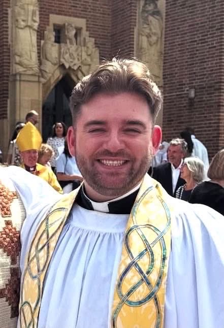 StPetersEatonS2's tweet photo. Subject to the usual checks, the Acting Bishop of London is delighted to announce the appointment of Fr Baxter McRolston as Associate Vicar of St Peter’s Fr Baxter is currently the assistant curate of St Luke's &amp; Christ Church, Chelsea and will join us in the new year. https://t.co/TkASO8qhQx