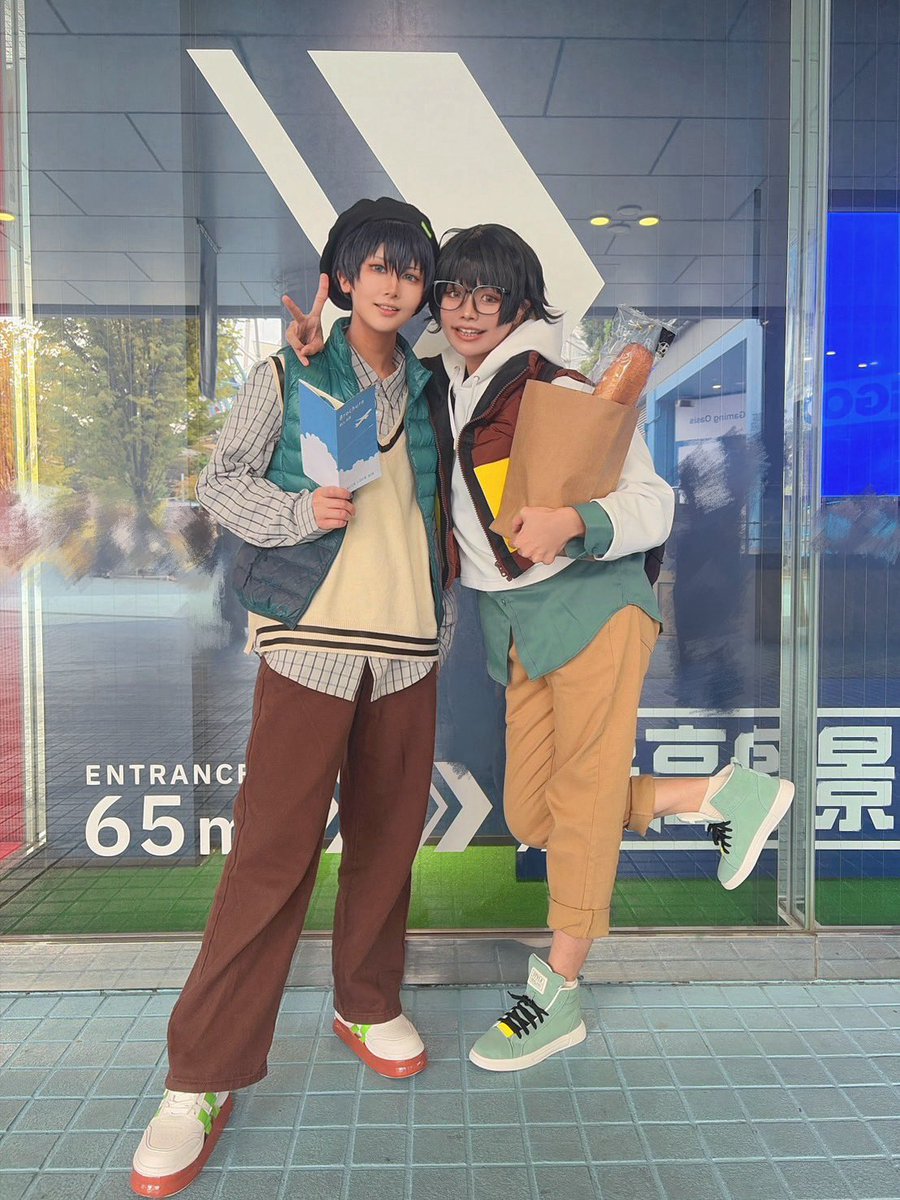 azurite_bll's tweet photo. お疲れ様でした！1着目はspecial tripの🌱と🐝でいました✨
楽しかった♡
#コスフェスTDC https://t.co/yKsHSlQfYQ
