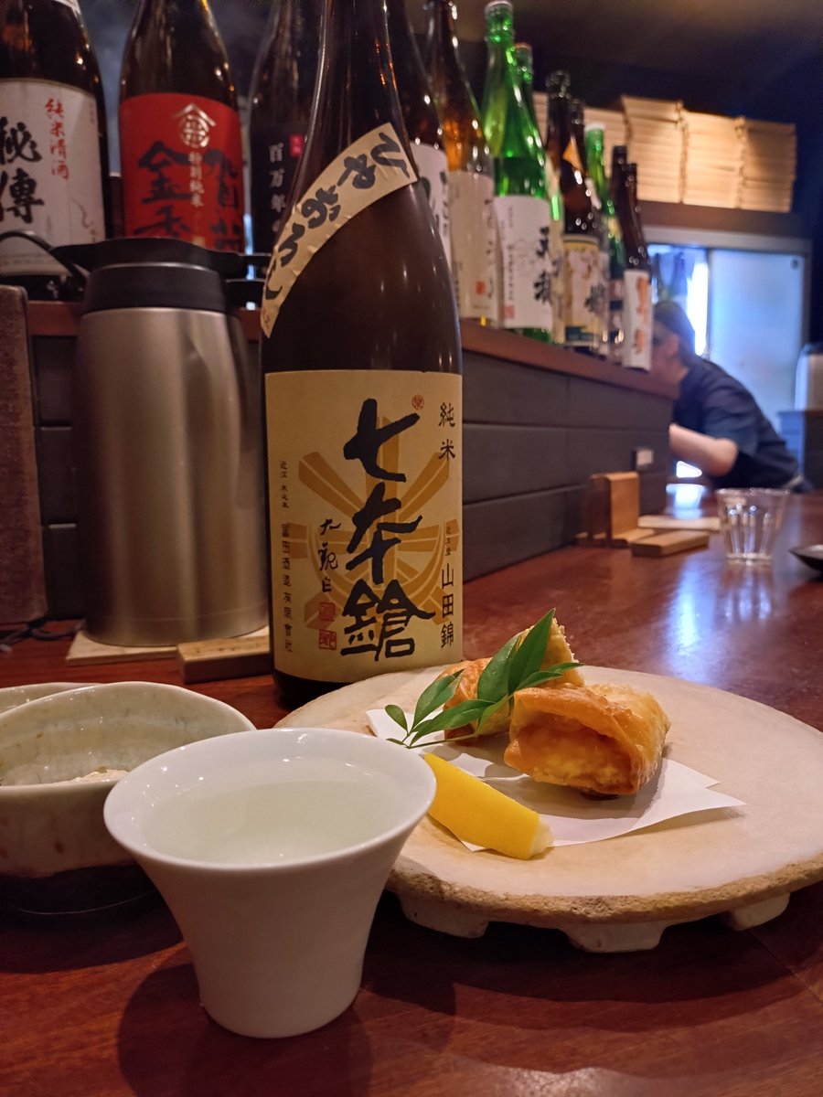 gin_jowa's tweet photo. 梅田ダンジョンに迷い込み危うく自分を見失いかけながら漸く再訪出来た　さかふね　さま
#バルチカ03
オーダーストップ間際に駆け込むも、スムーズにご提供くださりありがたやー。
美味しかった♡ https://t.co/9vwrXo3TLe