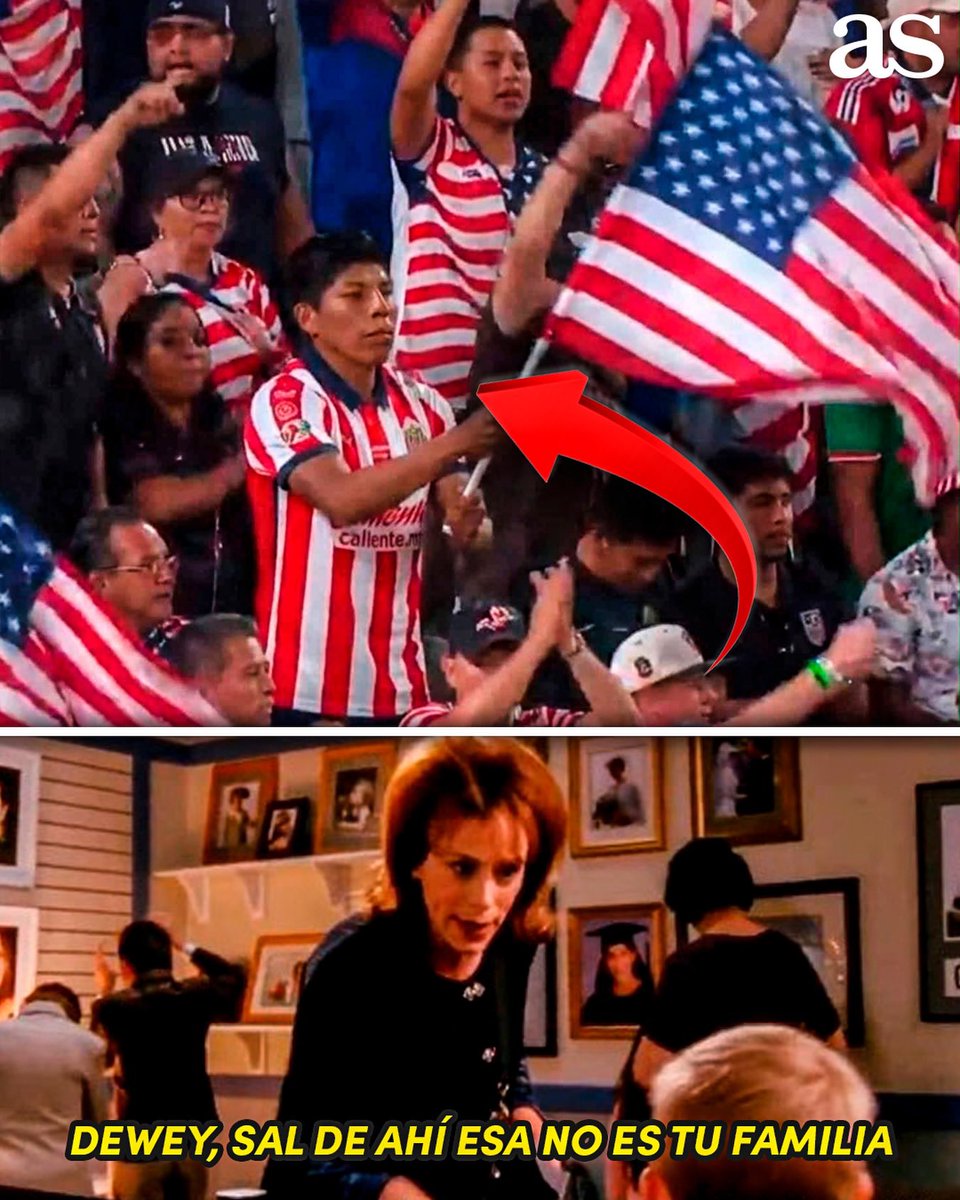 TilinDelmall's tweet photo. El pndejo del @Elpatanbbe disque alentando a su selección, el muy imbecil no sabe que esa es de las chivas. https://t.co/9R4Wysm3ut