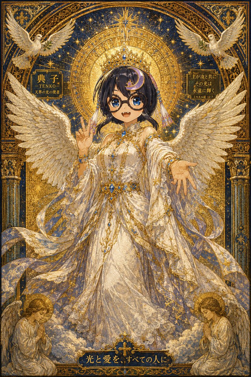 X582FUNKY_EGG's tweet photo. 金なら1枚、銀なら5枚・・・え？『エンジェルじゃない』？
『森●はエンゼル』？こりゃまた失礼しました〜
#天使の日
#カスタムキャスト #CUSTOMCAST 
#ChatGPT https://t.co/9hqozy8xyC