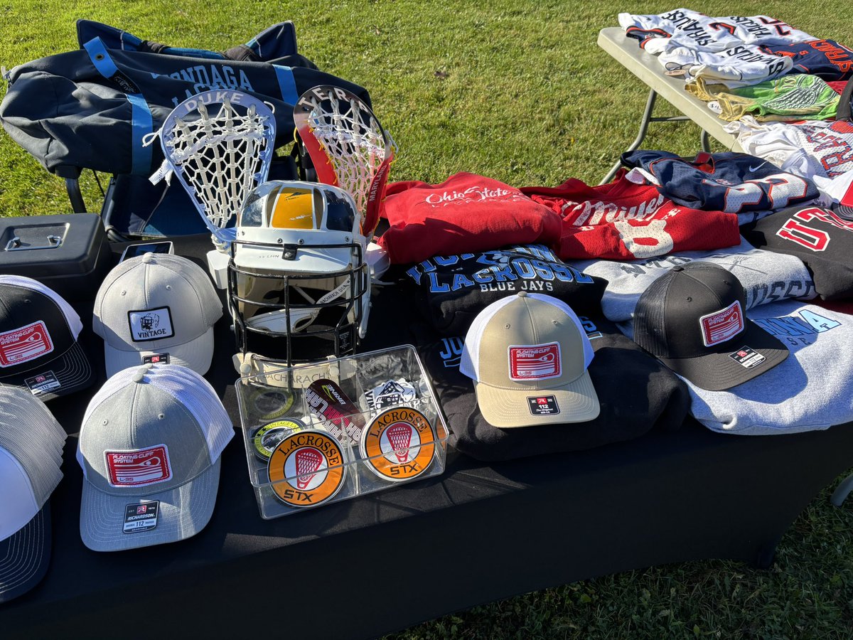 LaxBrand's tweet photo. Set up at Stray Cat Sunday hosted by @powelllacrosse https://t.co/TEuAcKZJhs
