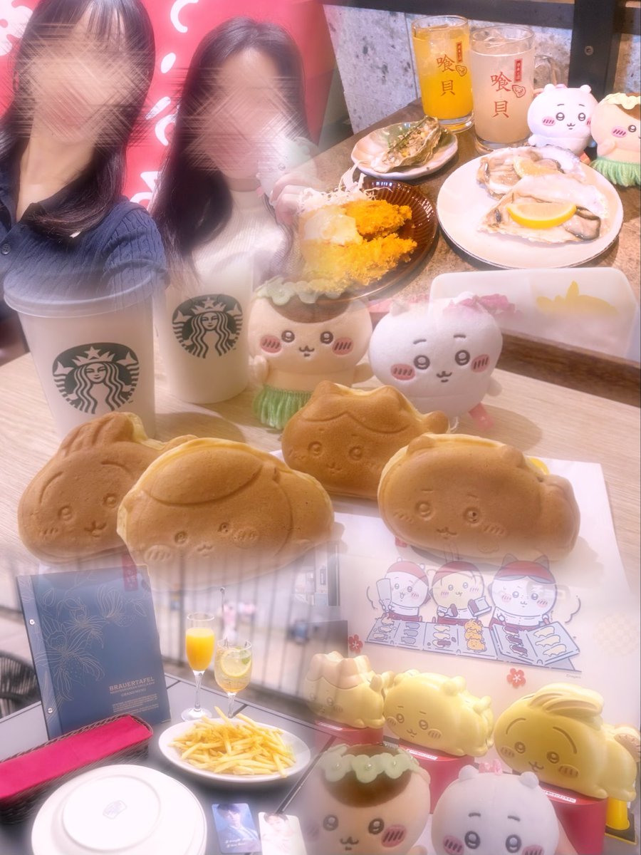 mari210haru's tweet photo. 本日のちい活(՞⸝⸝o̴̶̷̥᷅  ̫ o̴̶̷᷄⸝⸝՞)♡
沢山食べて沢山歩いた。お疲れ様でした🫶 https://t.co/deaZL3ukqp