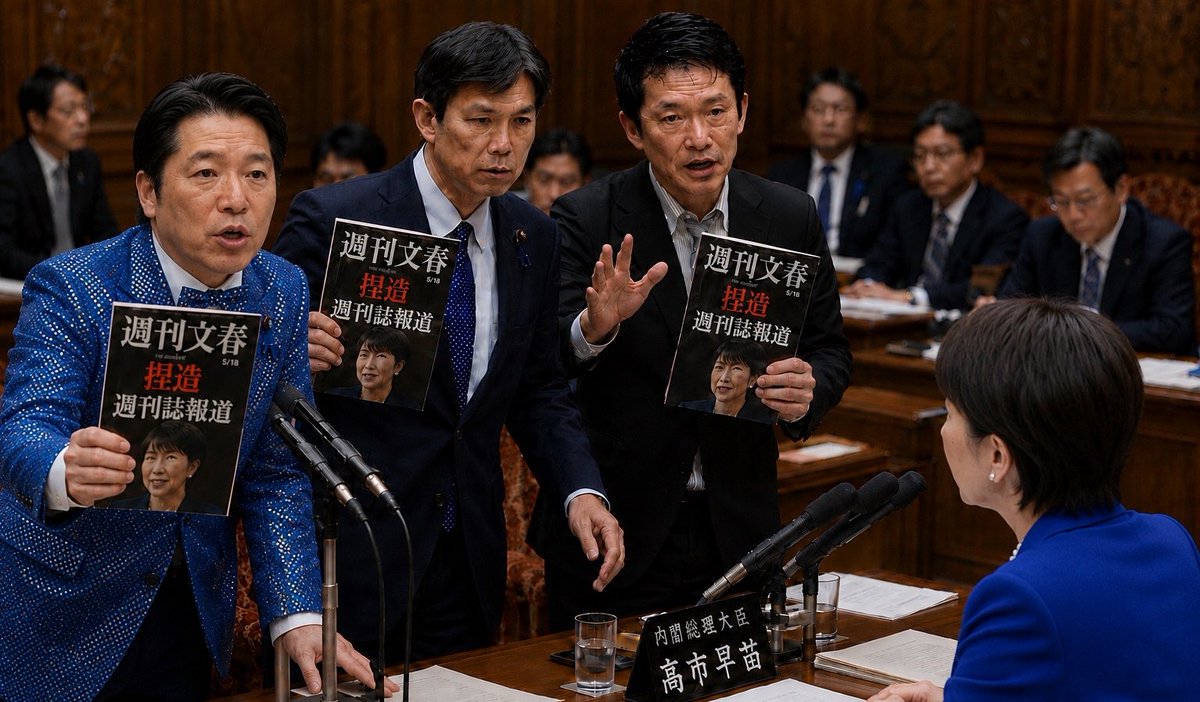 numururetsupeo's tweet photo. しょーもな、文春。
また野党が国会の貴重な時間を無駄にするんだろうね😮‍💨 https://t.co/vMXk6rZbVz