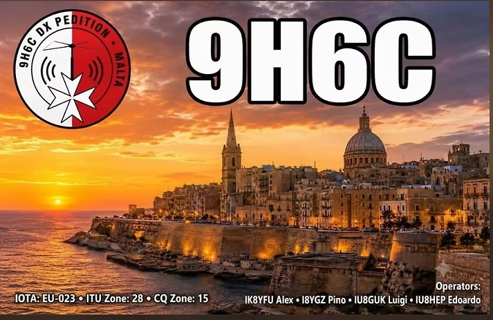 Ham_Radio_World's tweet photo. 9H6C - Malta

https://t.co/4SoYiGYj0p https://t.co/m3dxVQekLH