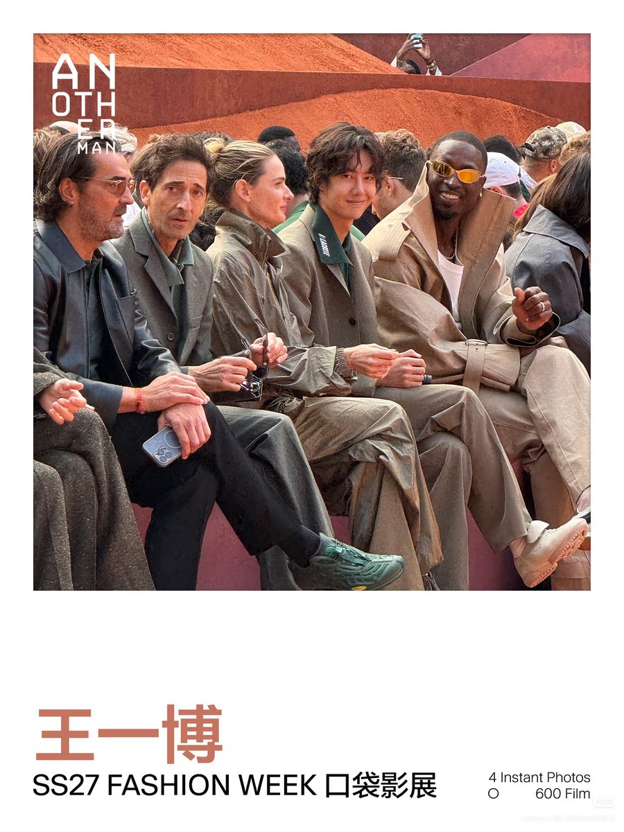 envyofyibo's tweet photo. AnOther Man Magazine

"Stalking Wang Yibo thru our lens, not expect that Yibo gonna locked eyes on us😆"

WANG YIBO LACOSTE PFW SS27
#WangYiboxLacosteSS27 #LACOSTE #WangYiboxLacoste #LACOSTESS27
#WangYibo https://t.co/olmvb6XUgR