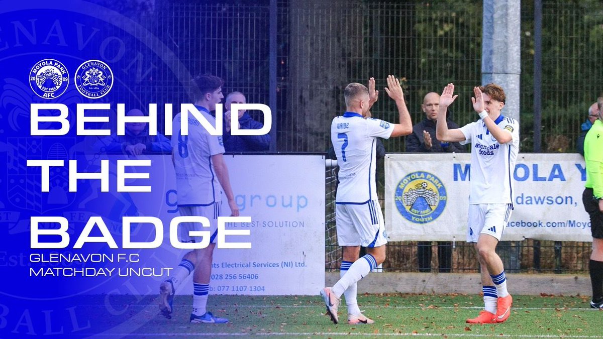 Glenavon_FC's tweet photo. Behind the Badge - Glenavon FC Matchday Uncut | Moyola Park 0-3 Glenavon | 3/10/26 | BSC | 

https://t.co/BPue3HlQp8

#BeJustAndFearNot
#WeAreMourneview
#ToSeeTheMourneviewAces https://t.co/ex16POvSGh