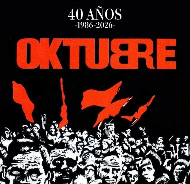 lacuevacultural's tweet photo. #Efemérides #LaCueva 4 de Octubre de 1986, Los Redonditos de Ricota lanzan "Oktubre", su segundo álbum de estudio.
Un disco conceptual, revolucionario y disruptivo. 40 años de una de las joyas del rock argentino!
#oktubre #LosRedondos #indiosolari #rockargentino https://t.co/vFYq09Blx9