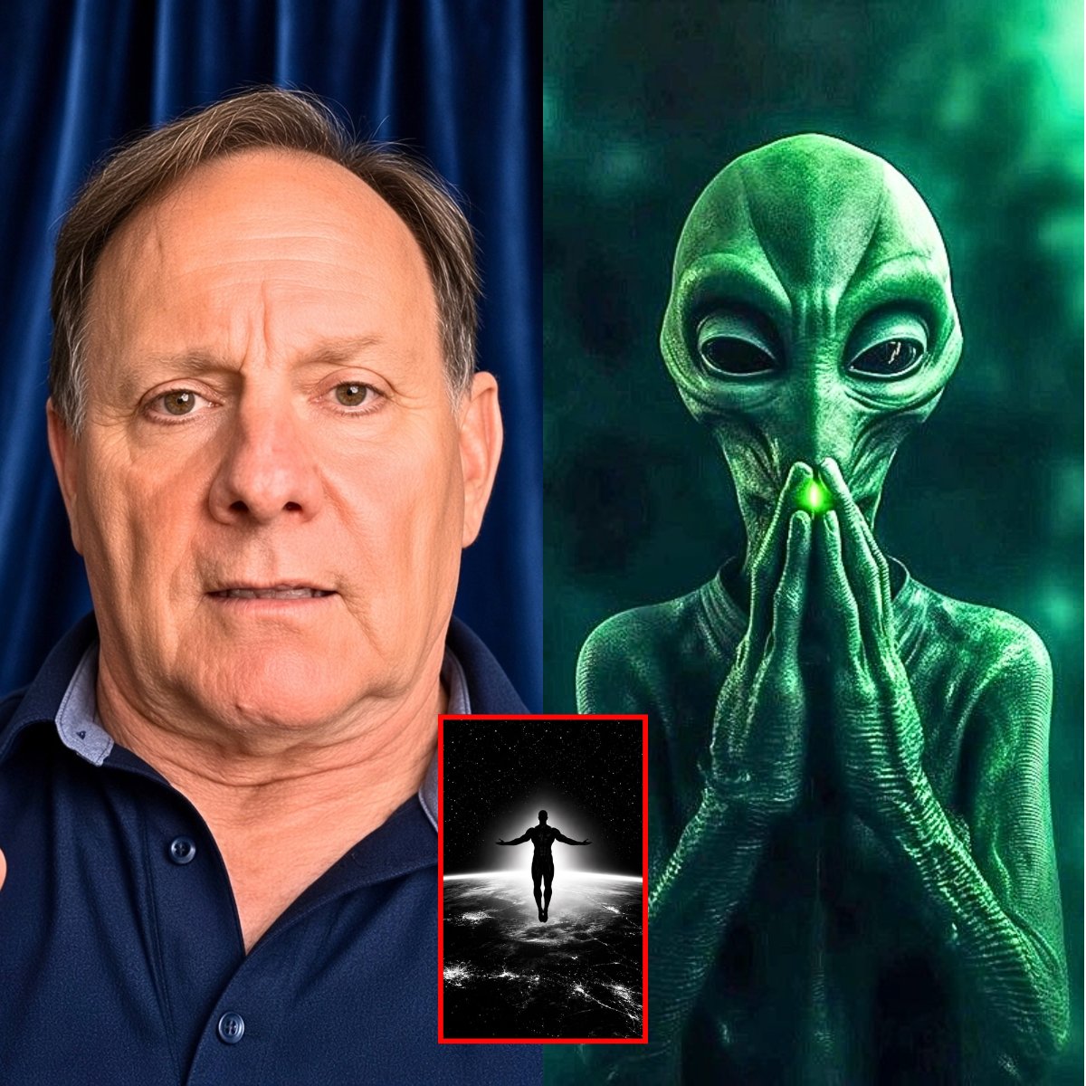 Unexplained2020's tweet photo. This blew my mind! Former DARPA program manager Lt. Col. John Blitch said the human body is basically a “soul housing group,” a biological vessel we temporarily use to learn and experience reality.

With a doctorate in cognitive psychology, Blitch claimed that during one of his encounters with a roughly 7-foot-tall mantis-like being, he was given an extraordinary explanation of what a human being actually is.

According to Blitch, the entity told him that the human body is essentially a machine built to house something else: the soul, or consciousness.

He also claims these beings can manipulate perception and memory. In one encounter, Blitch says the mantis-like entity made him experience the horrifying sensation of pieces of his cheek being ripped away, even though there was no corresponding physical injury afterward.

Now here’s where modern science gets interesting.

In 2025, researchers showed images to 256 people and measured their brains across fMRI, MEG, and electrodes placed inside the brain. They directly tested two major scientific theories of consciousness and found that key predictions from BOTH were substantially challenged.

Researchers did find brain activity carrying information related to conscious experience in visual, temporal and some frontal areas. So the study did NOT show that consciousness exists outside the brain.

But science can watch the brain process information, perception and conscious content in extraordinary detail, yet we still do not have a settled explanation for how physical brain activity becomes the subjective experience of being “you.”

Blitch’s claim is basically this: you can manipulate the machine and even manipulate what a person experiences, but the thing actually experiencing it is something else.