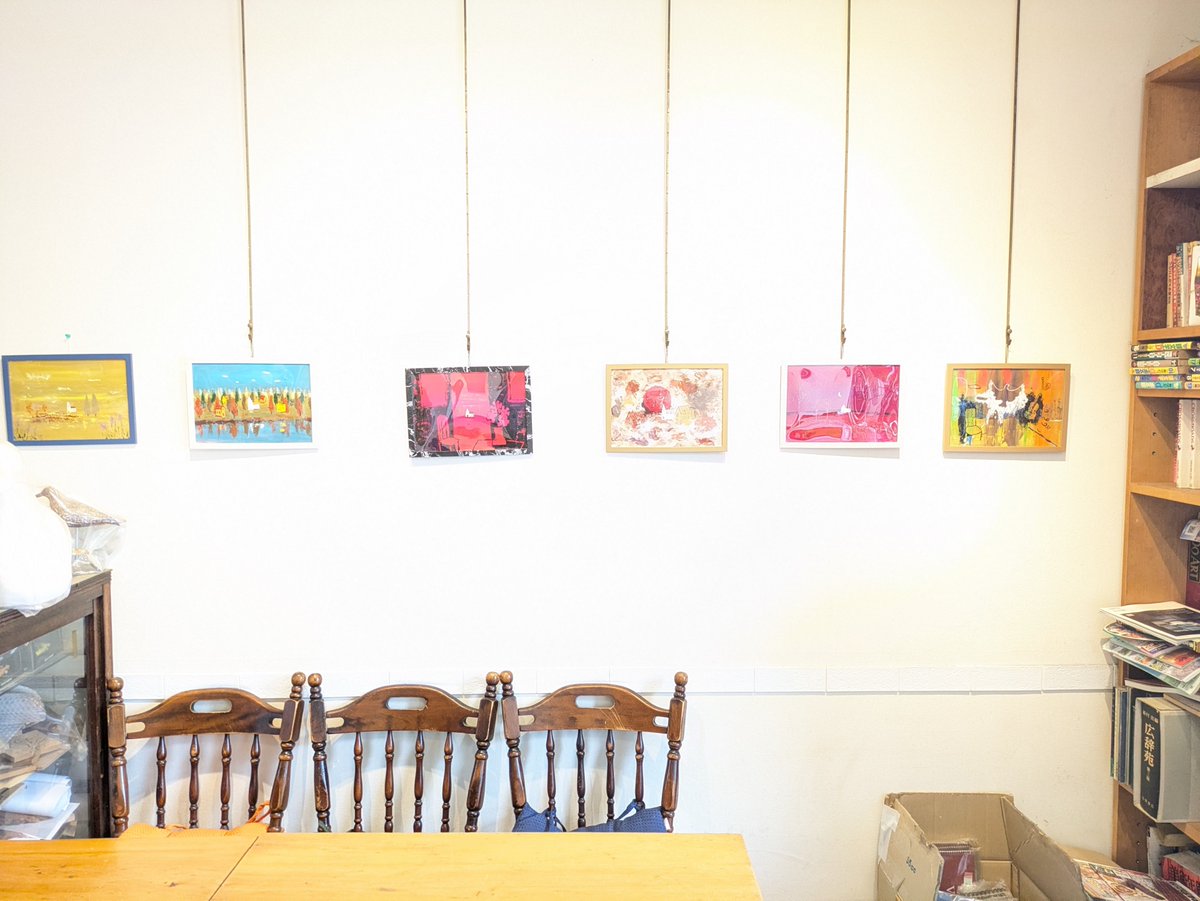 EaQtz6's tweet photo. ＃artwork
＃art 
#絵、
＃心象風景画
＃Gouache
＃paintig

🎨10月の展示会
千葉県野田市にあるギャラリー喫茶コスモス https://t.co/6c5VCtBLL3