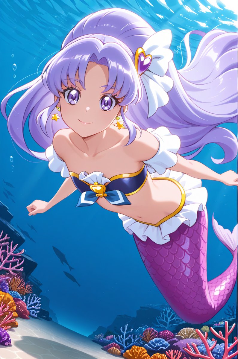 Kyoukino_Maishi's tweet photo. #AIイラスト
#キュアフォーチュン
#キュアフォーチュン生誕祭
#キュアフォーチュン生誕祭2026
#人魚
#人魚化
#マーメイド
#Mermaid
今日はキュアフォーチュンの誕生日。 https://t.co/IR8Te2SBmM