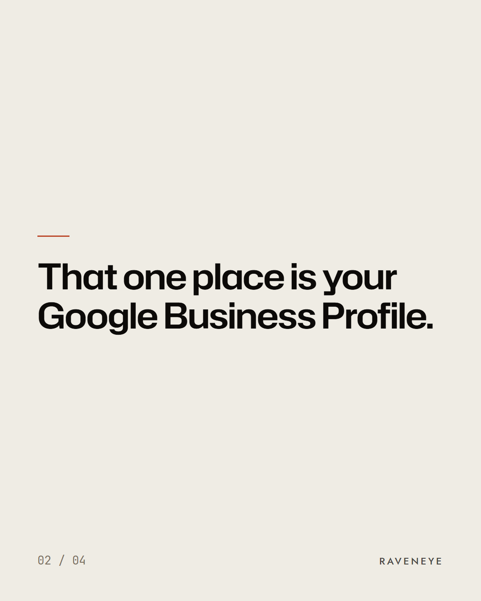 Raveneyeglobal's tweet photo. In a study of Google AI Overviews, about 67% of third-party citations pointed to one place.

Your Google Business Profile.

That's from a BrightLocal study in August 2026. Check yours today. Make sure the hours and services listed are right.

#googleBusinessProfile https://t.co/eQ6XceoYnP