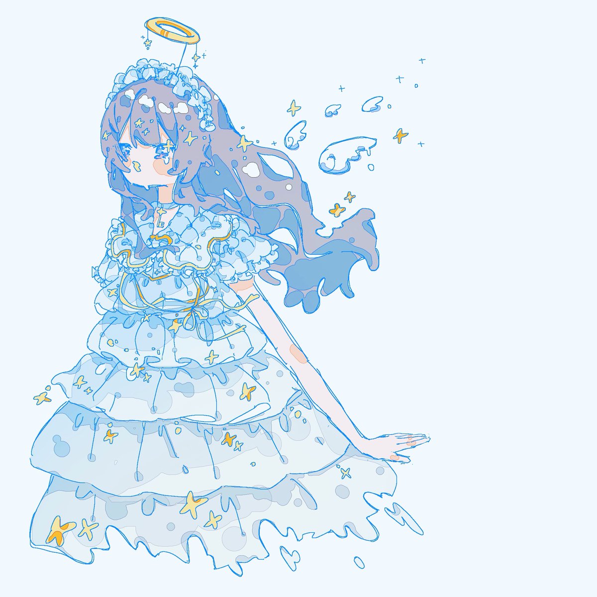 u_1OO5's tweet photo. #天使の日　໒꒱*.+ﾟ https://t.co/kCshIIITN3