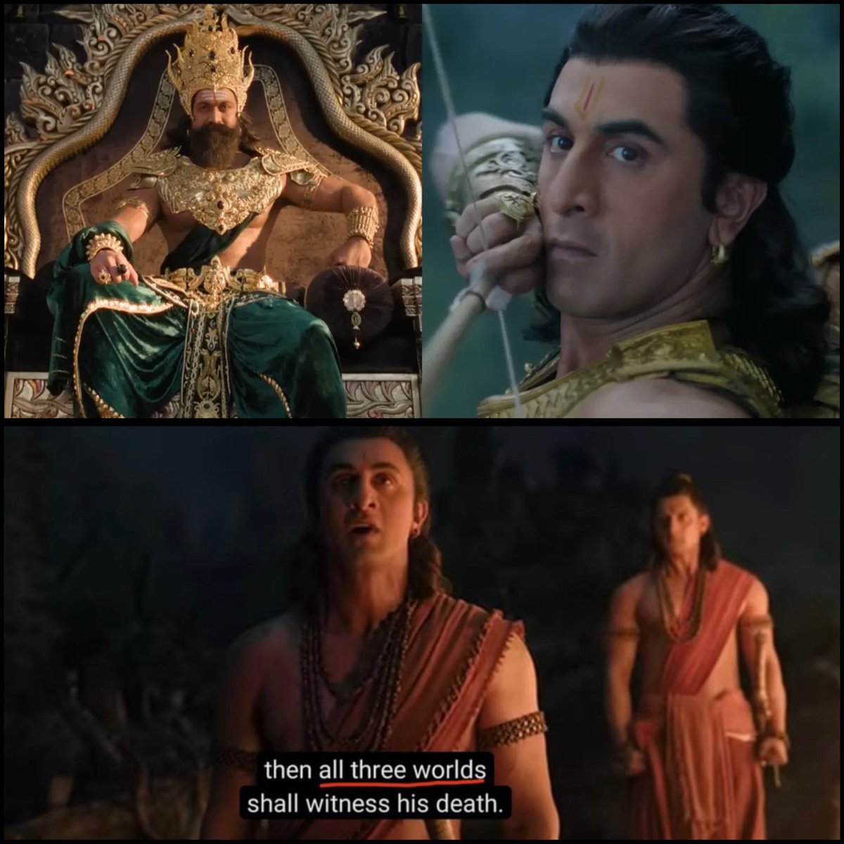 Its_CineHub's tweet photo. EXCLUSIVE :- The MOST EPIC & the MOST EXPENSIVE FIGHT SEQUENCE of Indian Cinema, i.e Lord Rama Vs Raavana FINAL BATTLE of #Ramayana between #RanbirKapoor & #Yash will take PLACE in SPACE🔥🥶

The SCALE is HUMONGOUS, the VFX-CGI in these sequences will be comparable to #EndGame Space Sequences and finally Indian Cinema will WITNESS the NEVER SEEN KIND OF PRODUCTION DESIGN that will be remembered for YEARS 🥁🙏🏻

NAMIT MALHOTRA THE VISIONARY !!