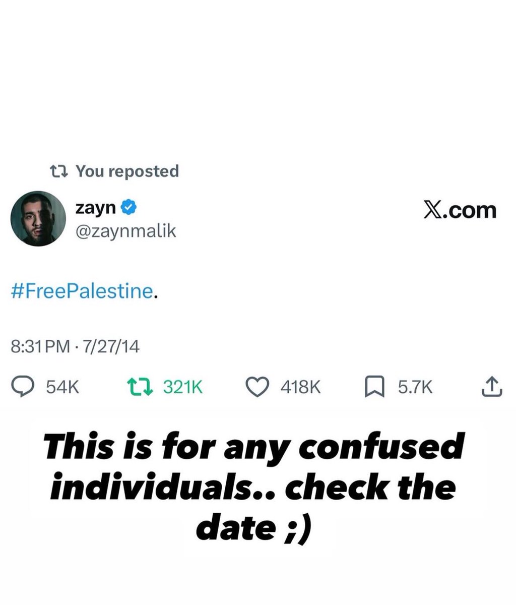 ZaynNewsBRA's tweet photo. “Isto é para quem estiver confuso.. vejam a data ;)” – ZAYN via Instagram Stories! https://t.co/z4yjFdZbvQ