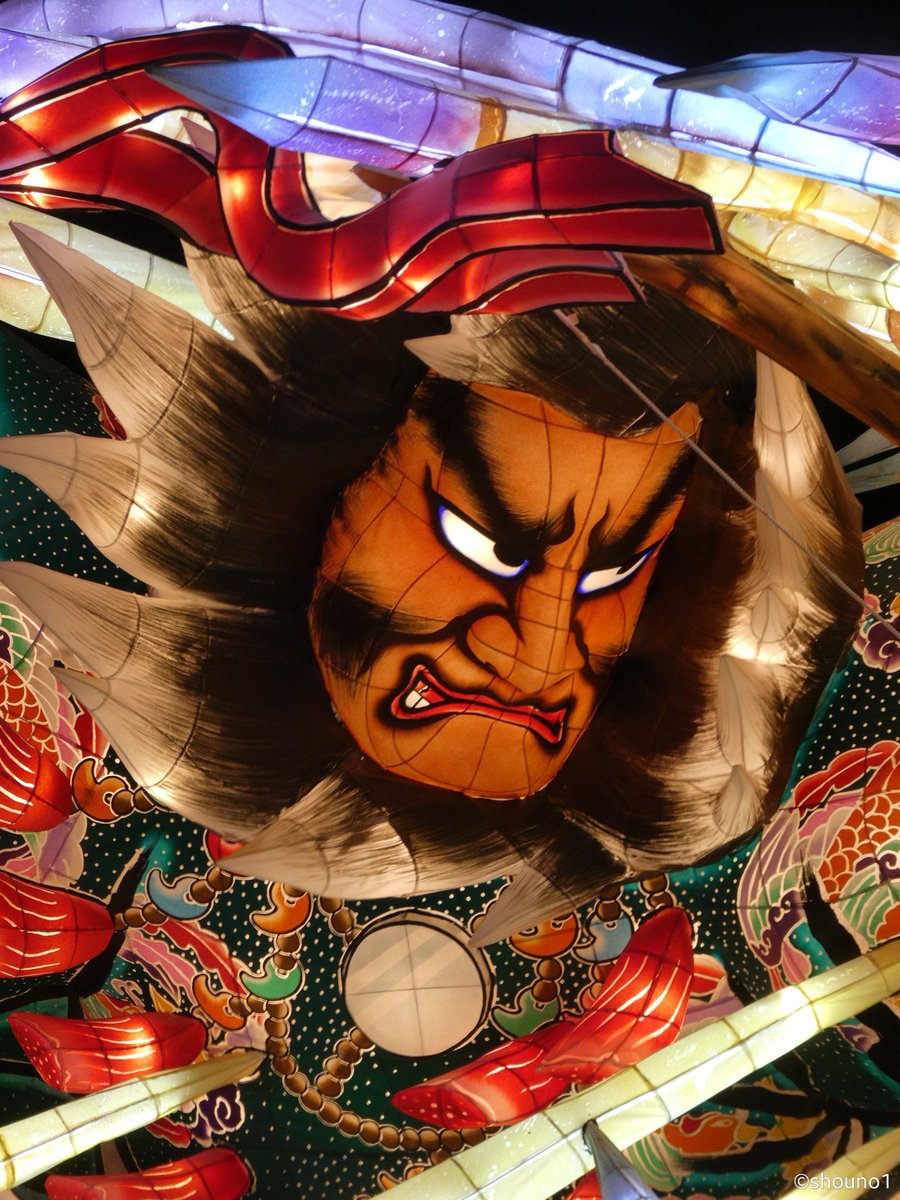 shouno1's tweet photo. 北村麻子さん制作「神武東征」(2019)

2019〜2021年のねぶたの家 ワ・ラッセでの
展示以来、約5年ぶりに青森屋で再会✨️

当時の姿のまま、こうして残っていることが本当に凄い。

#三沢市 #青森屋 #北村麻子 #青森ねぶた祭 https://t.co/IEDfB1wHtm