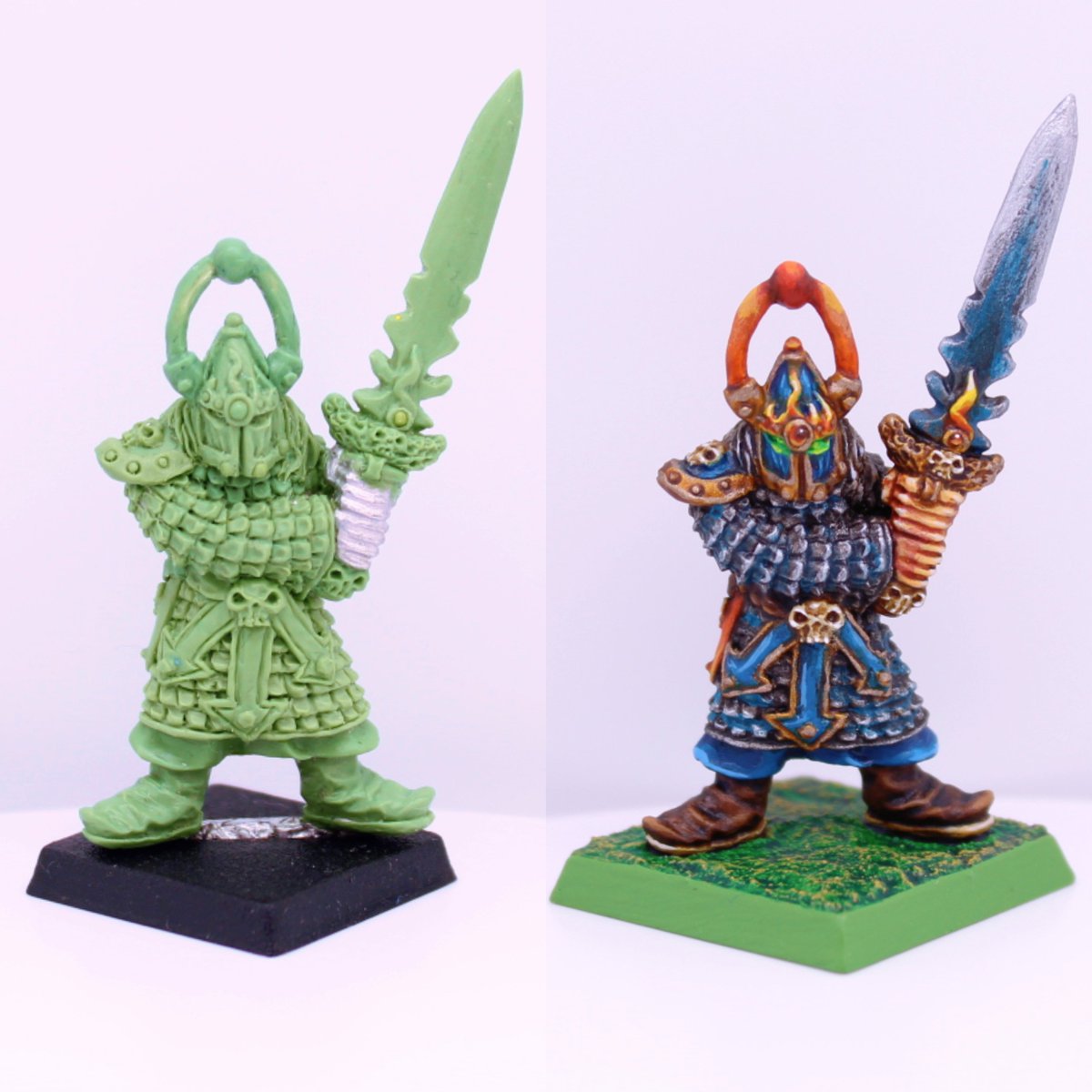 beQuestMinis's tweet photo. Finished  painting my chaotic champion for my Patreon! https://t.co/YG8HSpLk3z

#WarhammerCommunity #warhammer #warhammerfantasy #oldhammer #miniatures #tabletop #greenstuff #mordheim #aos #Wargaming #whfb #realmofchaos #fantasy #grimdark #oldworld #chaos #citadel #ageofsigmar https://t.co/zkJkCfNMOR