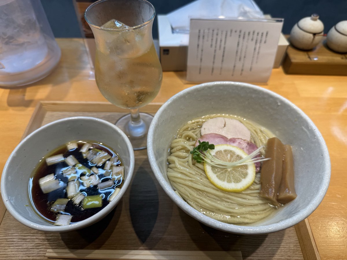 cuber_11_27's tweet photo. 昆布水つけ麺を https://t.co/YYpjt1xIvm