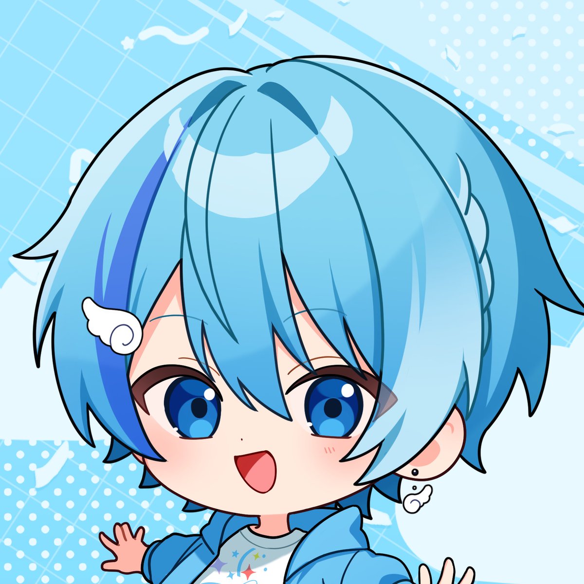perodayo_sub's tweet photo. 進化したああああ( pﾟ∀ﾟq)！！！！✨🩵

 #新しいプロフィール画像 https://t.co/sFL1guwyEQ