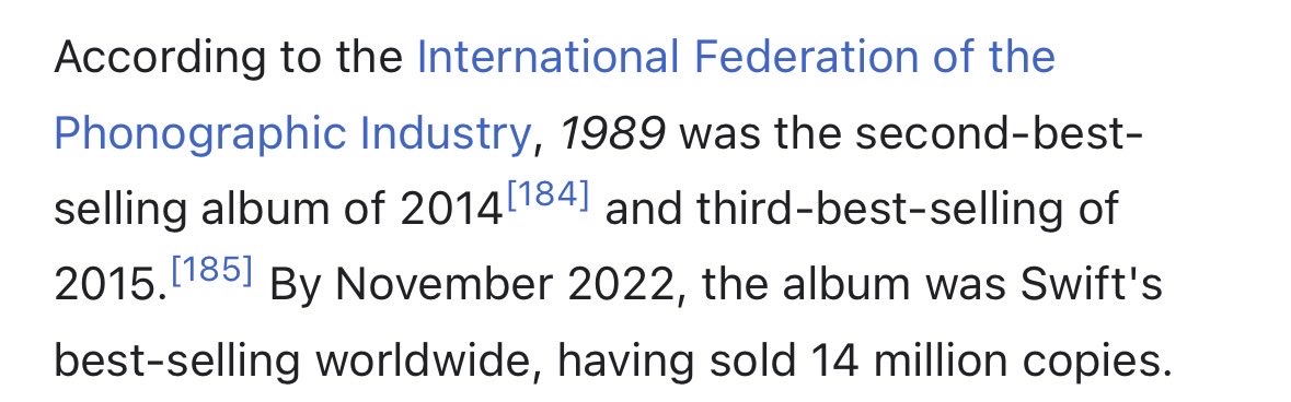 Phantomwolf319's tweet photo. Now where the fuck did THAT number come from cause she’s sold 5M in the US and she’s not had a single album reach 500,000 copies in some places since- https://t.co/Om4tSAJziI