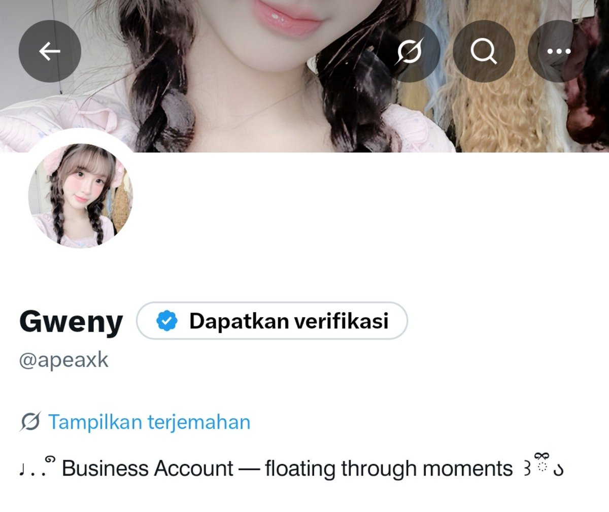 apeaxk's tweet photo. Copying my bio @hypyu89747775 ⁉️ https://t.co/f8GbsxDTo9