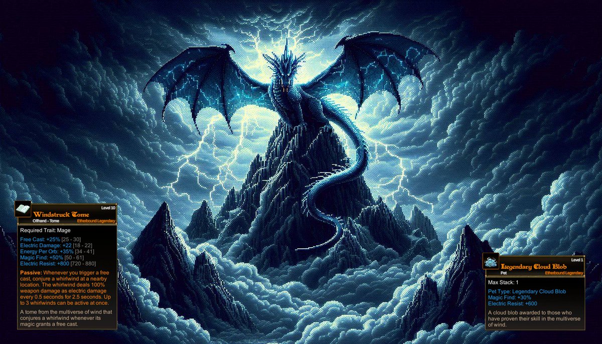 Etherscape_io's tweet photo. 🌪️ Wind Multiverse season has ended in Etherscape!

ENJ rewards are sent to the top 25, the final leaderboard is in town, and Windstruck Tome and Cloud Blob utility is live on @Enjin.

🪨 The Earth season is just around the corner. Details coming soon!

https://t.co/BBzduZZDqq https://t.co/Spw8bVDAI2