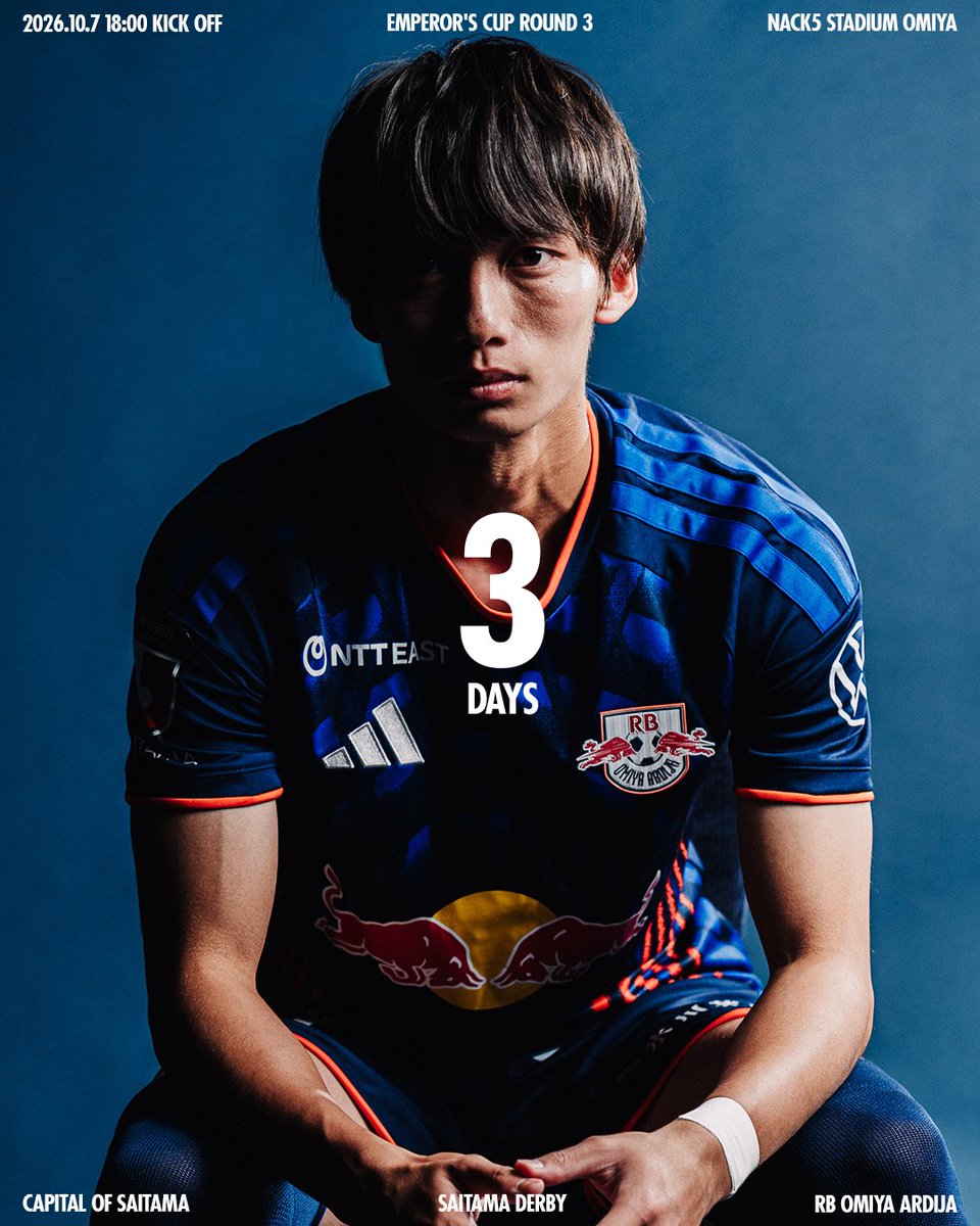 Ardija_Official's tweet photo. 3️⃣⏳

#さいたまダービー https://t.co/eNWD2m6f9U