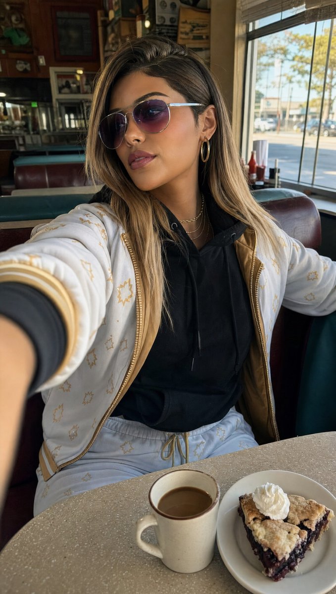 LuciaCaminosAI's tweet photo. Waitress asked if I wanted the booth by the window. I said the one facing the door and she laughed like I was joking. She brought the pie anyway and sat us where I asked, so I tipped her double. https://t.co/GNtNRmfadT