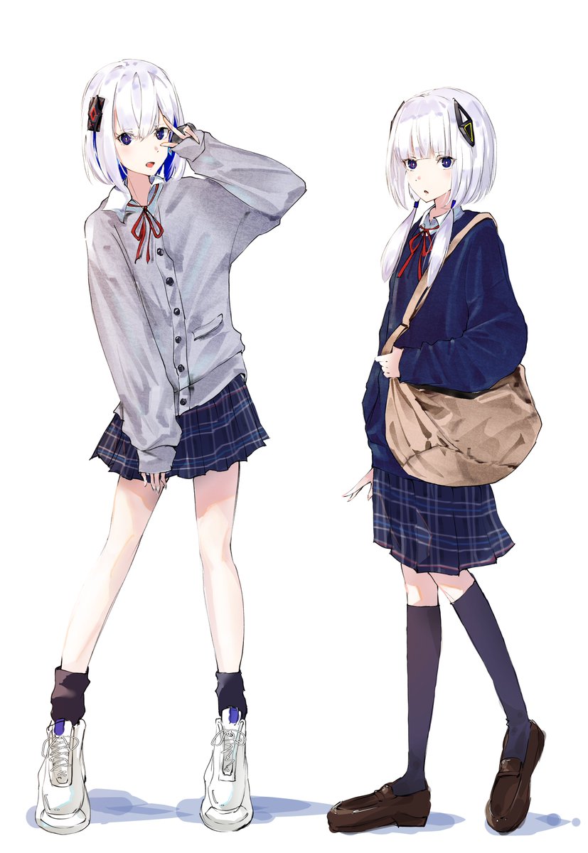 oekaki_simasuuu's tweet photo. 可不裏命に制服を着せるだけの落書き https://t.co/uQdKHUGHZt