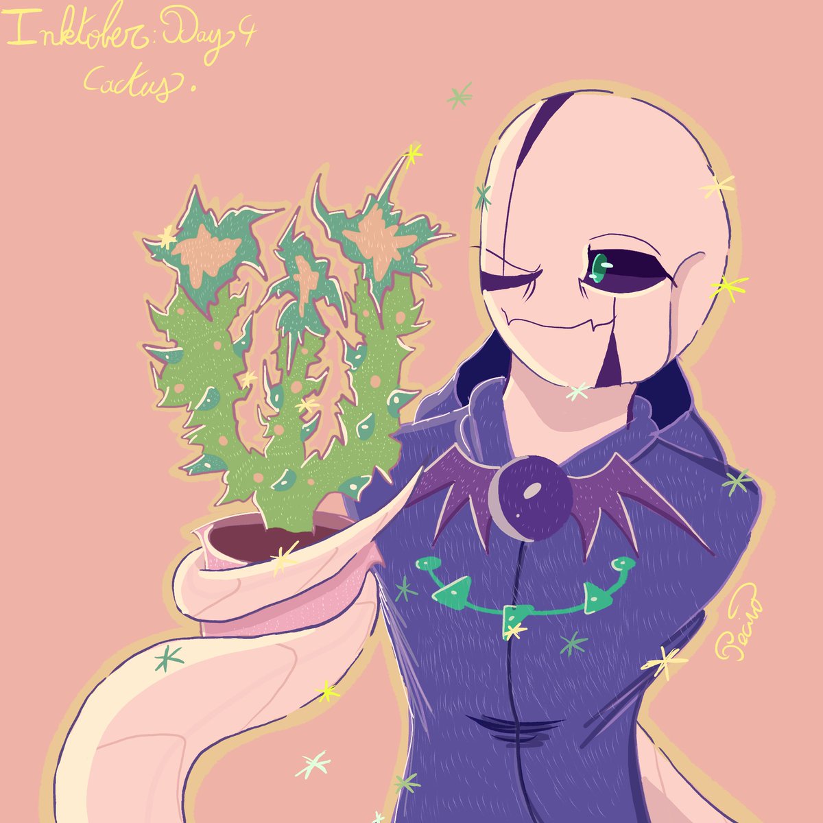 corestringss's tweet photo. INKTOBER DAY 4 : CACTUS ! 

sorry for missing the last 3 days.
I am back on track now ! 

#inktober #gaster https://t.co/wb1KbX6npQ