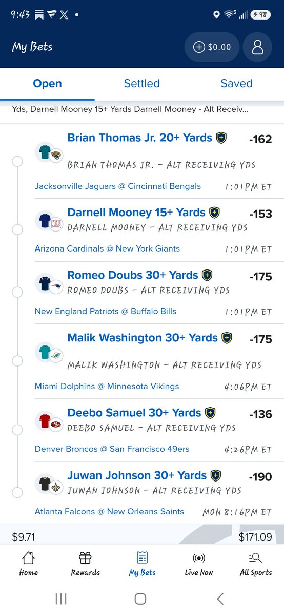 chamblinadam23's tweet photo. Made this using the "Matchup edge" feature with the @rudebets site! LG! Good luck, and thank God for another blessed sunday! https://t.co/22eHdPGWRz