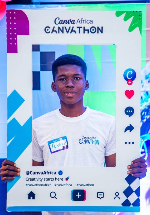 NACYSSFULAFIA's tweet photo. Meet Favour, one of the creative minds behind NACYSS Media, FULAFIA Chapter! 💚
He proudly participated in the Canva Africa CANVATHON, celebrating design, innovation &amp; African creativity.
Proud of you, Favour!✨
@CanvaAfrica

#CanvaAfrica #Canvathon #NACYSS #NACYSSMedia #FULafia https://t.co/T31ynEvYnh