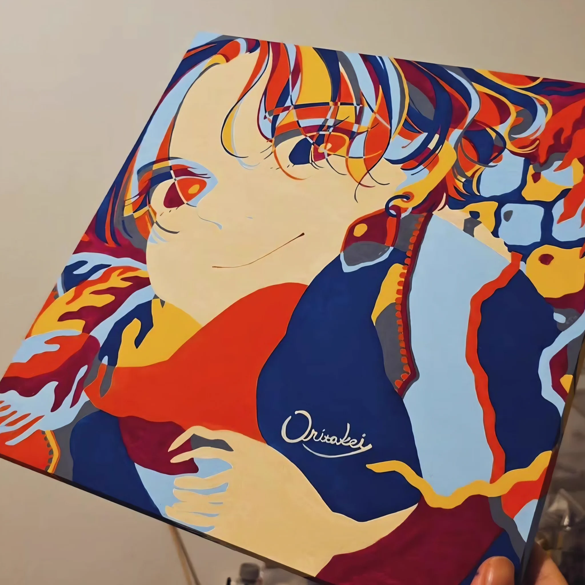 オリタケイさん 特大アクリルアート／展示会限定・一点もの オリタケイ@ 9/26~blk gallery展示 (@Oritakeikou) / X