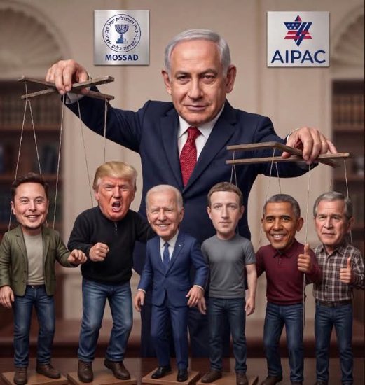 drhossamsamy65's tweet photo. ⛔️Israeli AIPAC rules Americans through the 2 parties system and their billionaires‼️ https://t.co/N4foW5HDX5