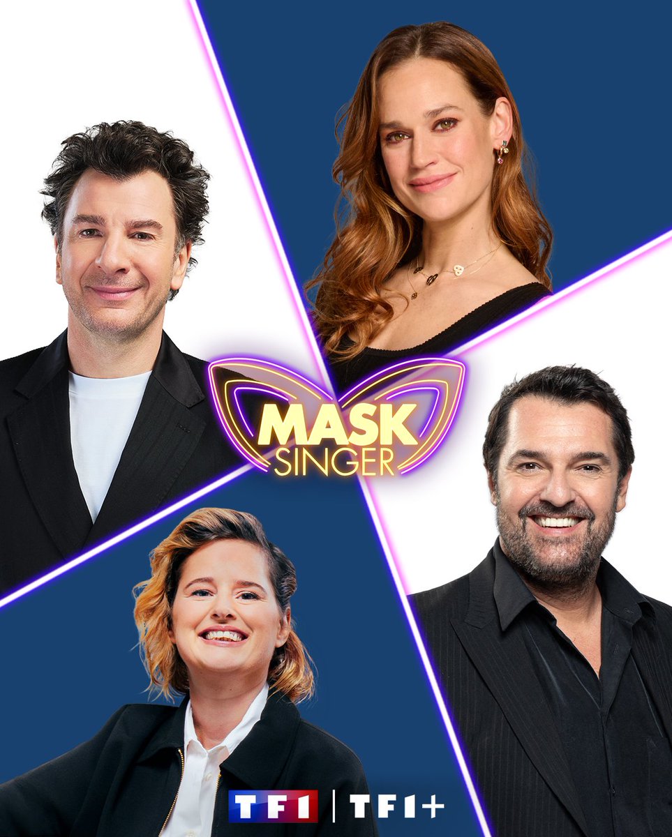 SecretStoryS13's tweet photo. VOICI le nouveau quatuor d’enquêteurs de @MaskSinger_TF1 🤩
Arnaud Ducret, Élodie Poux et Constance Gay rejoignent Michaël Youn 🕵
Rendez-vous prochainement sur @TF1 et @tf1plus pour suivre leurs aventures aux côtes de @CamilleCombal 🎭
#MaskSinger #Saison10 https://t.co/04ctKeXhtt