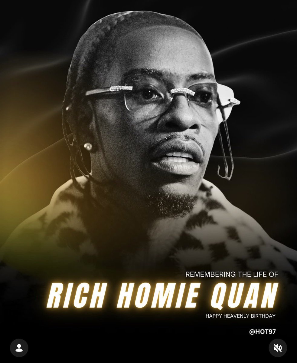HOT97's tweet photo. Today we remember the life of Rich Homie Quan on his Heavenly Birthday 🎂 🎉🙏 https://t.co/VmmI1o5F84