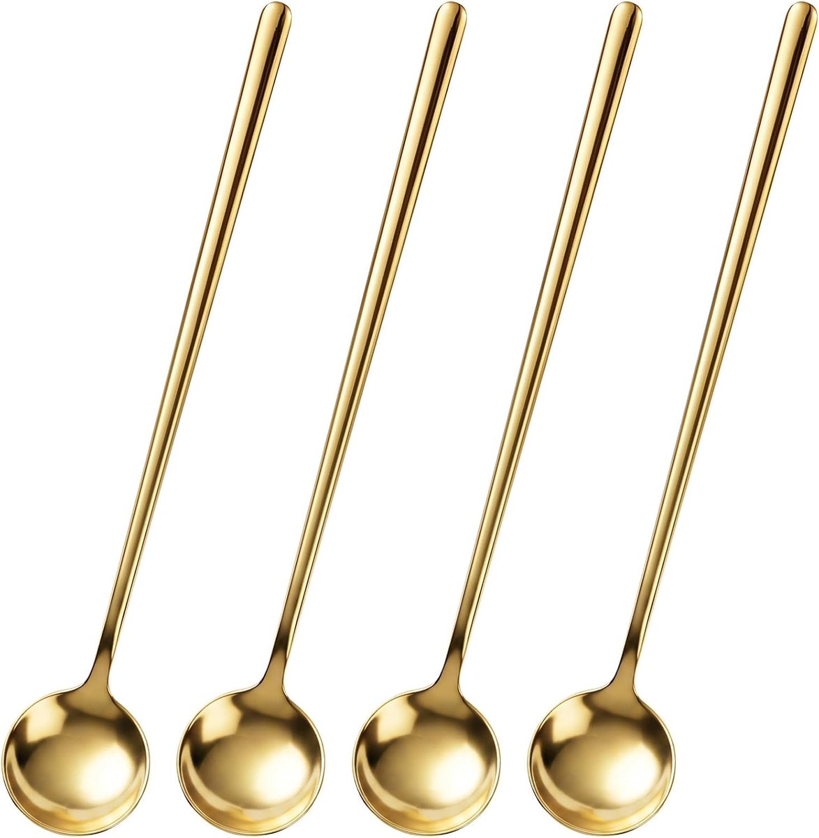 Shoppingmall117's tweet photo. 4-Pack Gold Coffee Spoons, 6.7’’ Long Handle Teaspoons
Shop here: https://t.co/9YloaptMLK
#ad #Amazon #AmazonFind #coffespoons #Spoons #coffeeaccessories #NYC #Dallas
As an Amazon Associate I earn from qualifying purchases https://t.co/IjrPhYzzS6