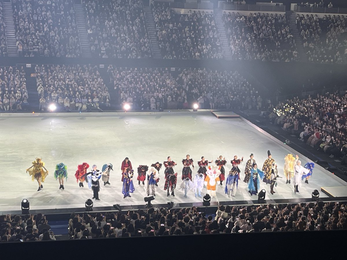 py41's tweet photo. 今日はアイスショー見に行ってきた〜！めっちゃすごかった！！チケットクソたっけぇって思ったけどむしろ安い方だった https://t.co/VdugE406gb