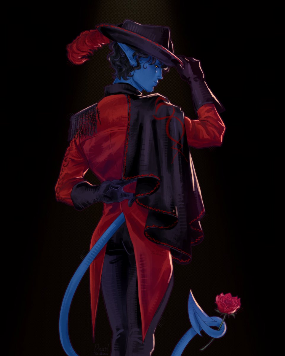 Pearl4Albatross's tweet photo. “Guten Abend, meine Liebe.” 

#Nightcrawler invites you to the hellfire gala?

#art #kurtwagner #marvel #xmen https://t.co/B47sTRXAqX
