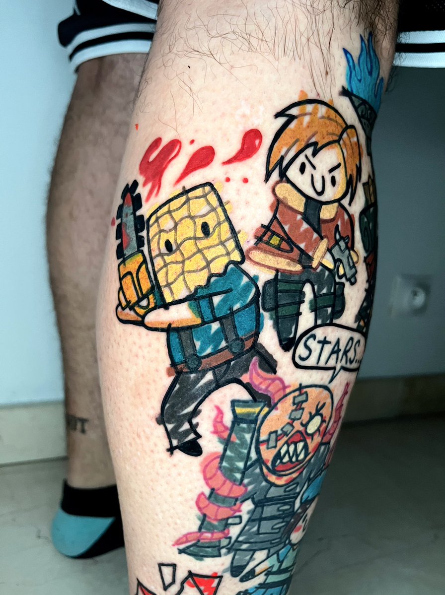 Meerie_tattoo's tweet photo. Resident Evoul https://t.co/sPFAuthFqT