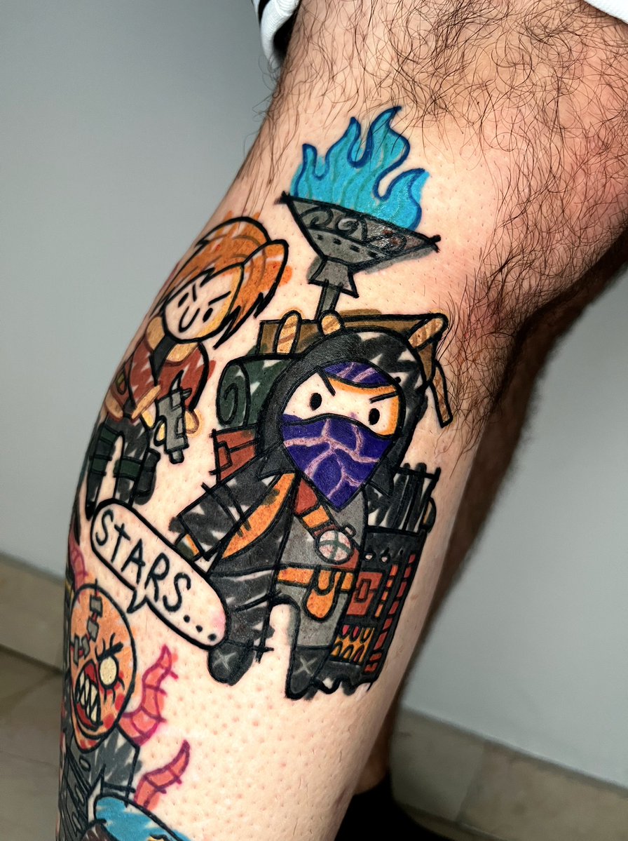 Meerie_tattoo's tweet photo. Resident Evoul https://t.co/sPFAuthFqT
