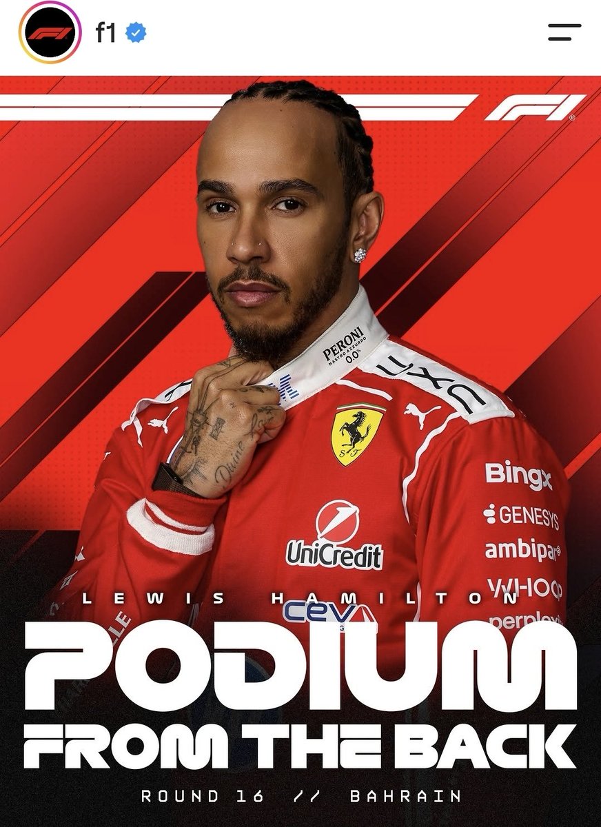 InJet1201's tweet photo. Sir Lewis is back on the podium today! 🥹🏆❤️
My Threads account has been banned, so I’ll be posting on X for now. 😭
Nothing I can do…🥲 https://t.co/DMjHANH37T