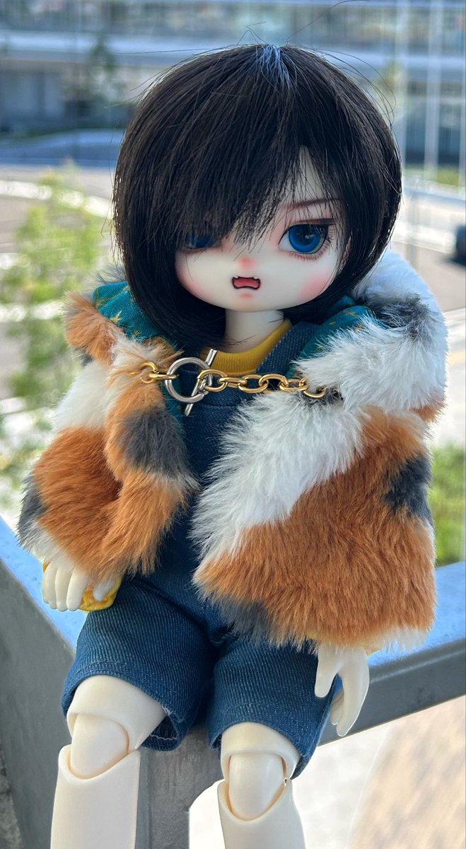 L_P_event's tweet photo. 涼しくなって来たのでモフモフした生地をチクチクしました😊
もう1着作ったらサバトラも作りたい😋 https://t.co/plBUhDhasb