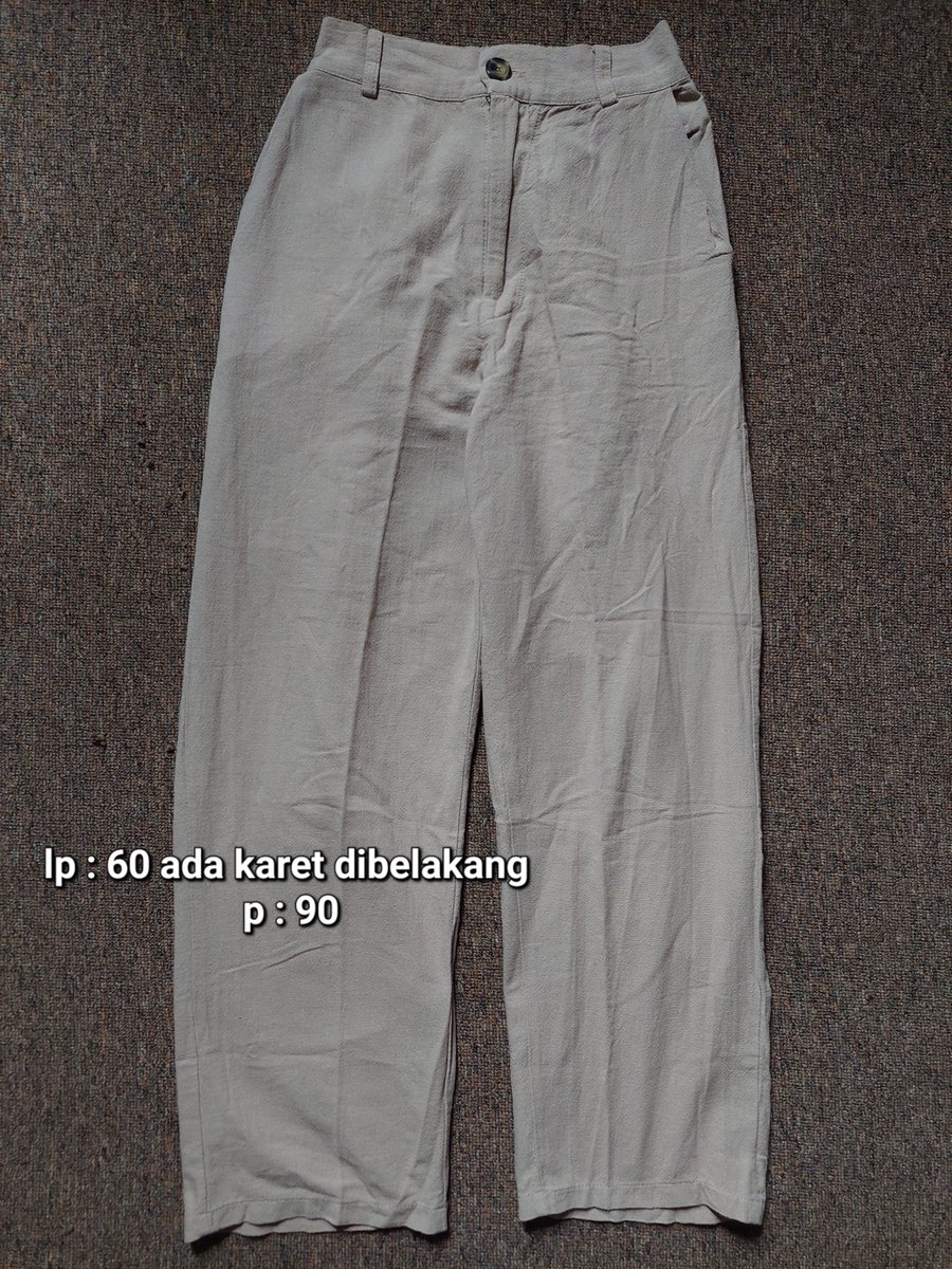 charinyky's tweet photo. Wts pl pemakaian pribadi
Dom Jateng
Co oren split pay
Atasan rajut 40k
Celana coklat 38k
Celana cutbray 25k
Topi 15k https://t.co/V2qrru2SRH