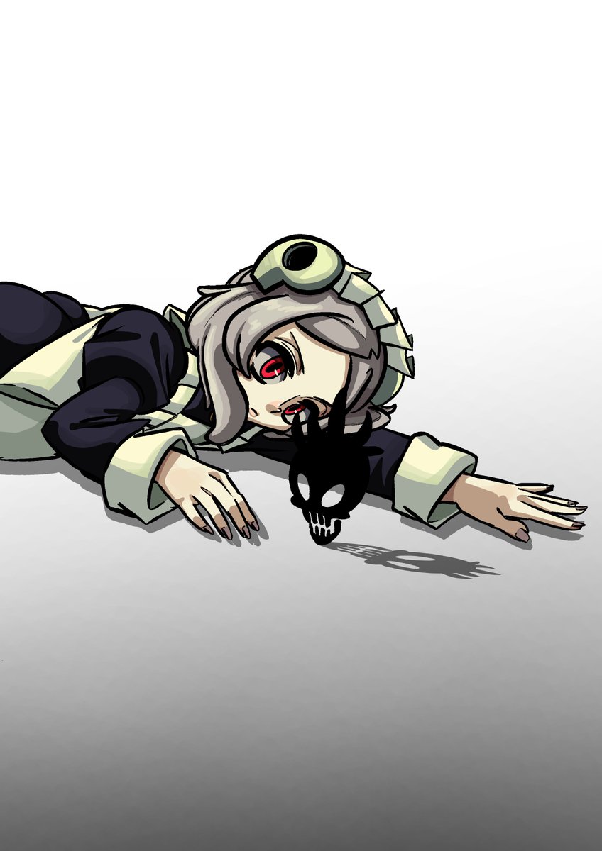 Cannvely's tweet photo. Marie Skullgirls "Skullheart" https://t.co/5daaTPE3ah