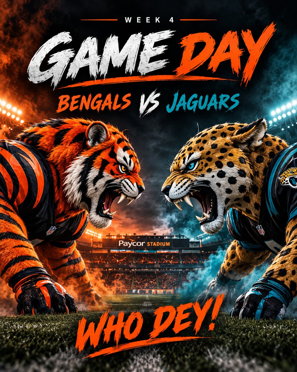 cbengalsfans15's tweet photo. Game day ❤️❤️ https://t.co/BGyWGmeOqb