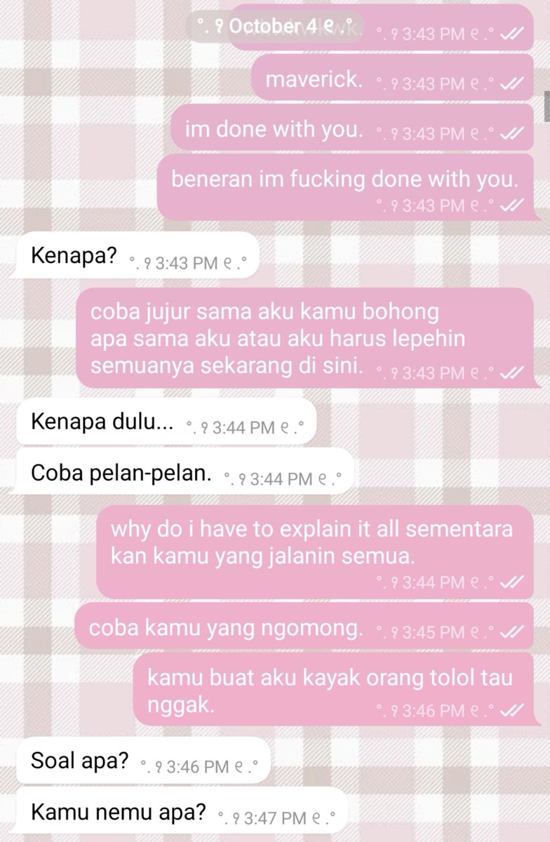 yittle's tweet photo. CW /   CHEATING , SELINGKUH  (!!!)

aku minta maaf buat ngotorin linimasa ya, tapi buat @MAVERWICKED @h_avve_n @feverteaparty @sampeanproblems @lobsterketchup @reverierealm @jjehyung @gaonheroes, aku nggak akan minta maaf karena tweet ini direct banget buat kamu. https://t.co/KO85IRbH6Y