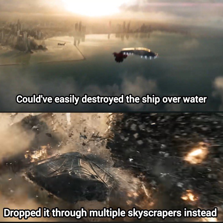 DarkVelvetArts's tweet photo. @rich4rdwes @batfleckwaynes Idk why so many ppl try to argue this like this disproves my argument  😂 There’s like 3+ other moments in the movie where he causes unnecessary casualties https://t.co/OoOSuZ970e