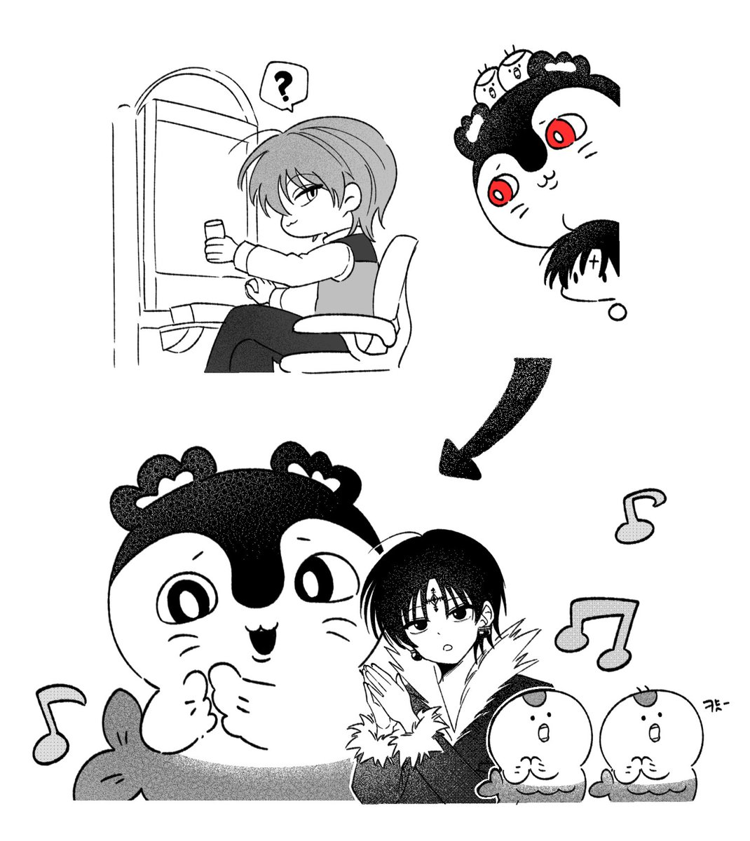 jmoo_xp's tweet photo. 히소카를 우리에 넣어서~ 
뭔가 계속 어두운 곳에~ https://t.co/5vkiIRwood